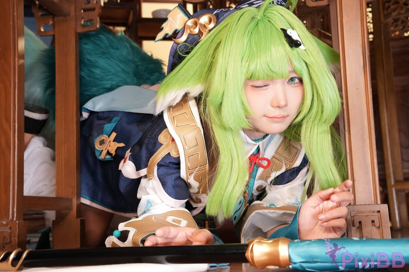 Do Cosplay like Ai Li Huohuo PixiBB.COM 044