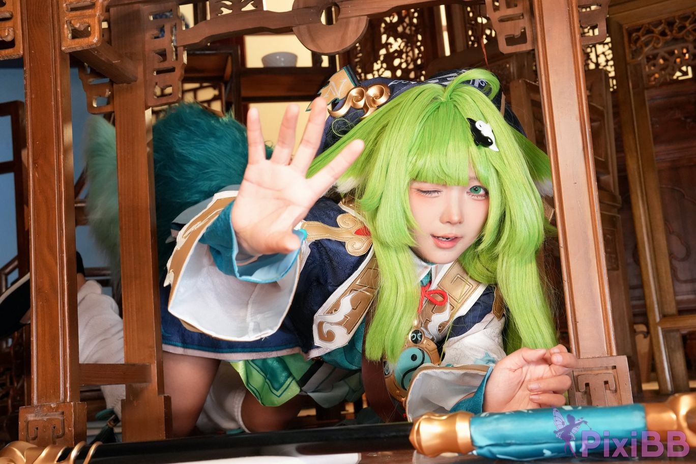 Do Cosplay like Ai Li Huohuo PixiBB.COM 045