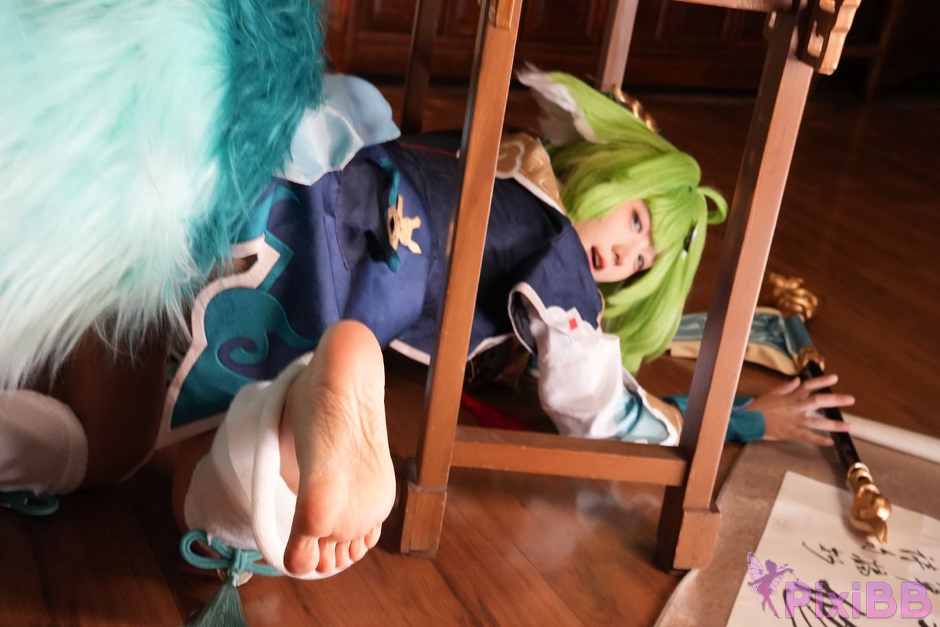 Do Cosplay like Ai Li Huohuo PixiBB.COM 048