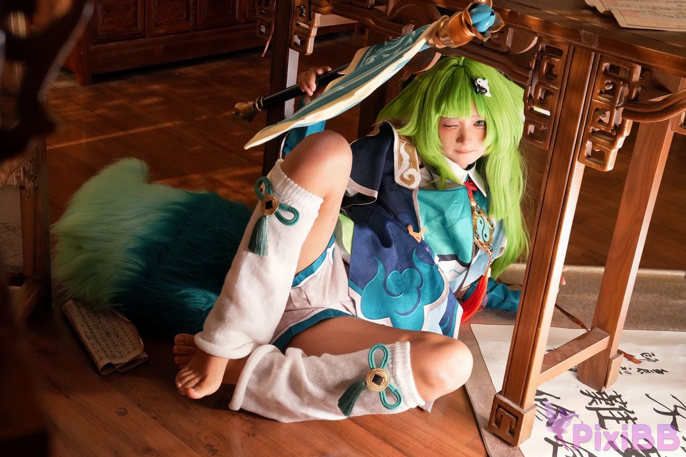 Do Cosplay like Ai Li Huohuo PixiBB.COM 055