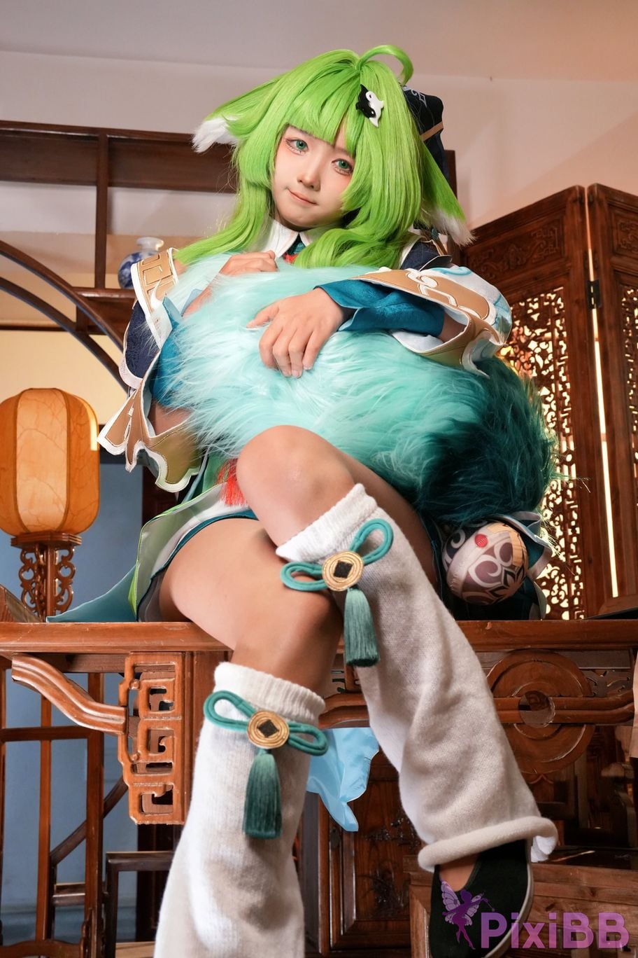 Do Cosplay like Ai Li Huohuo PixiBB.COM 057