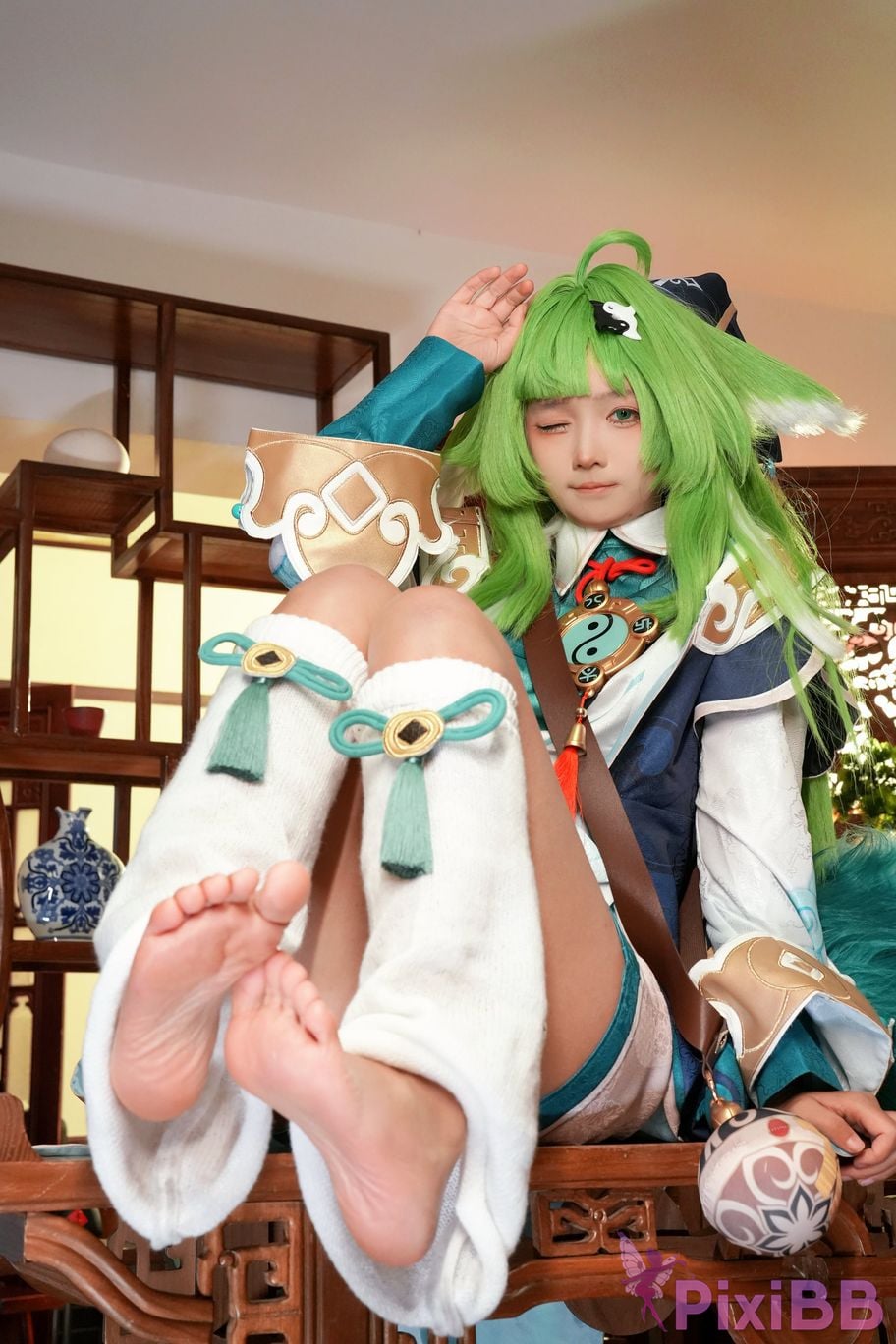 Do Cosplay like Ai Li Huohuo PixiBB.COM 061