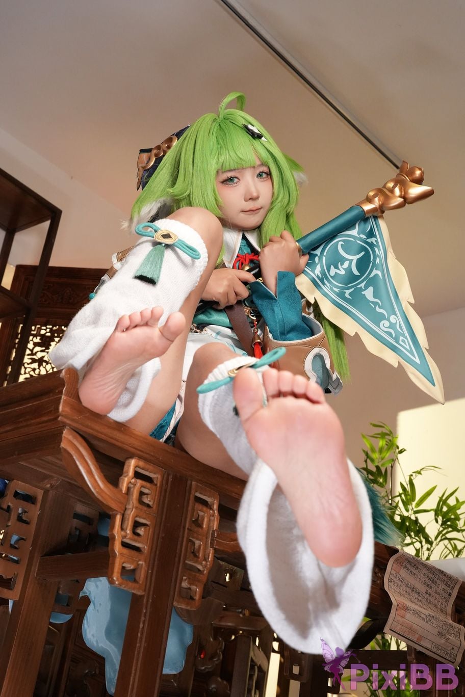 Do Cosplay like Ai Li Huohuo PixiBB.COM 063