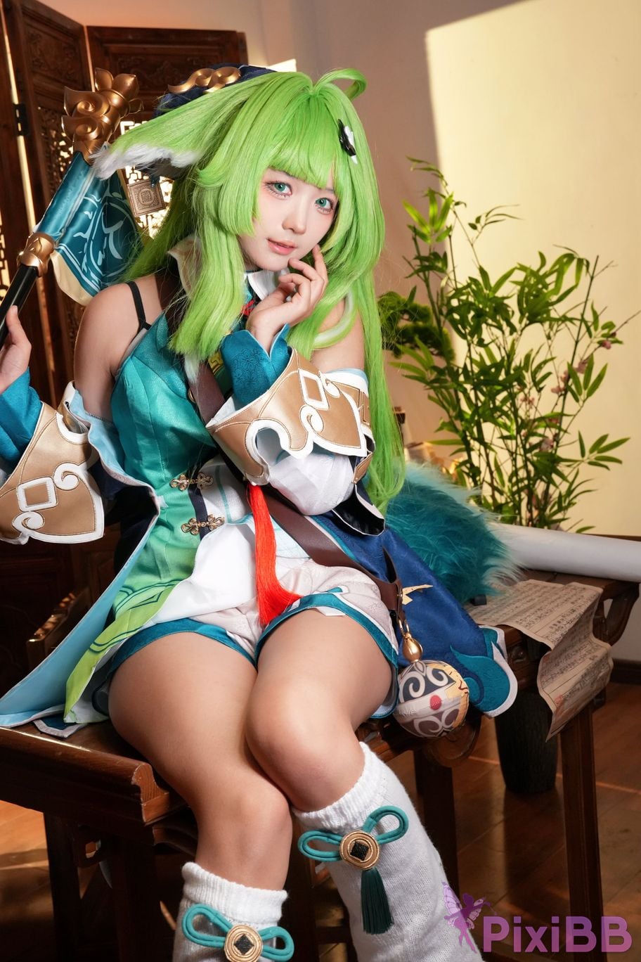 Do Cosplay like Ai Li Huohuo PixiBB.COM 065