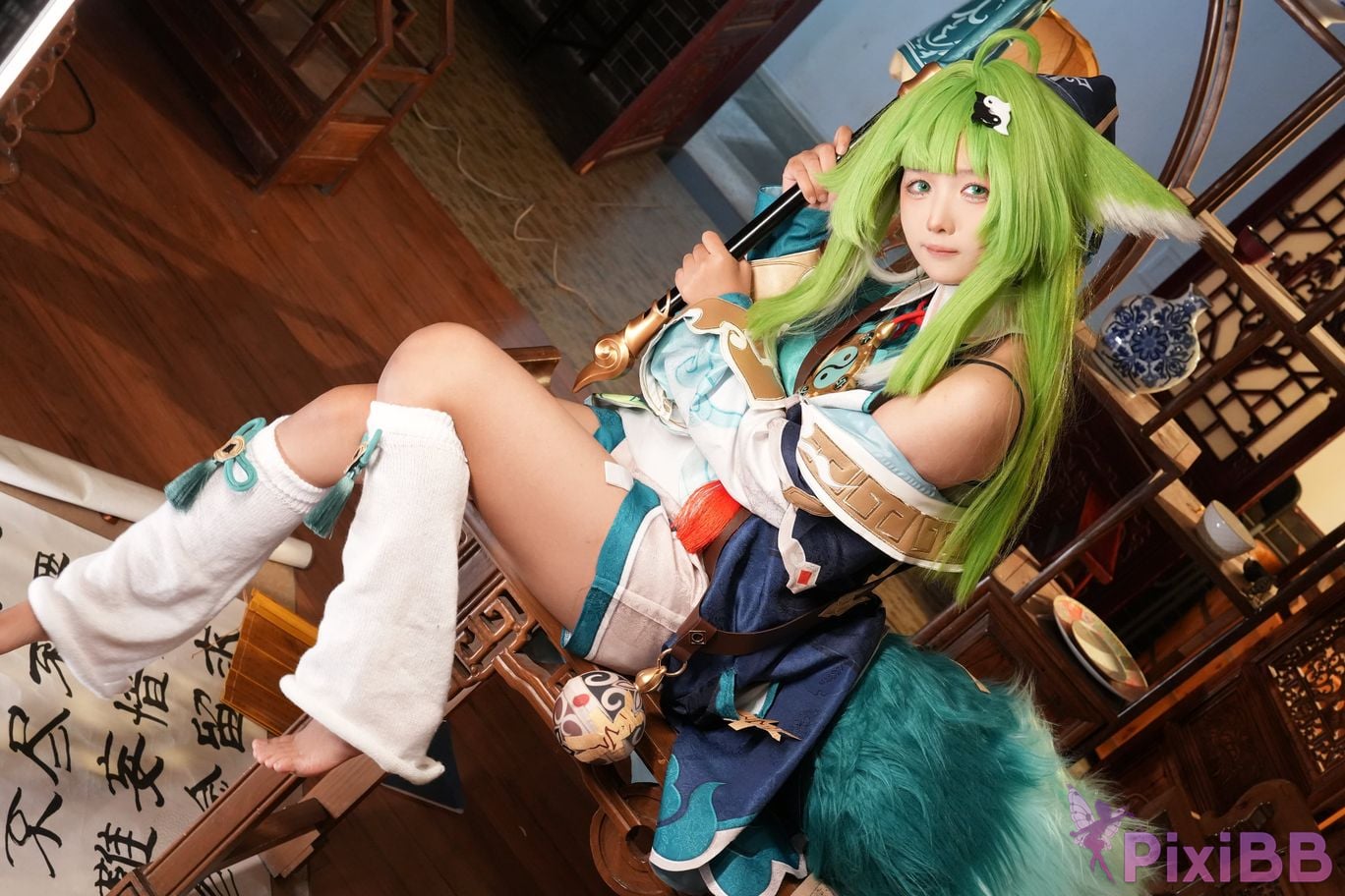 Do Cosplay like Ai Li Huohuo PixiBB.COM 068
