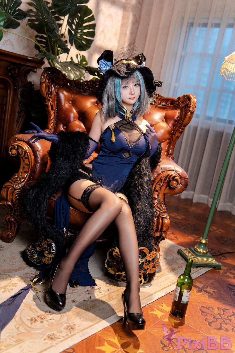 Do Cosplay like Ali Cheshire Cheongsam PixiBB.COM 001
