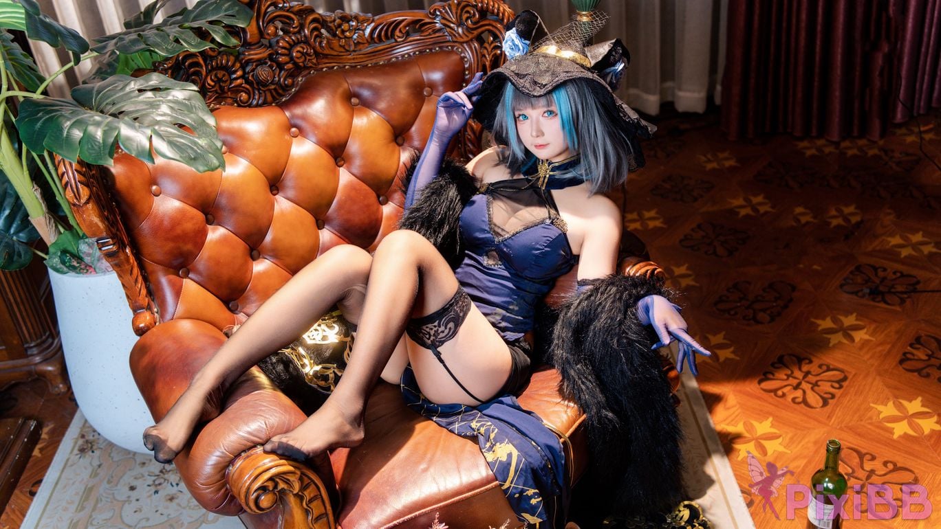 Do Cosplay like Ali Cheshire Cheongsam PixiBB.COM 012