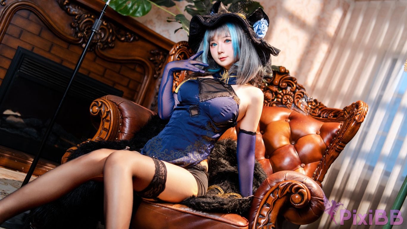 Do Cosplay like Ali Cheshire Cheongsam PixiBB.COM 020