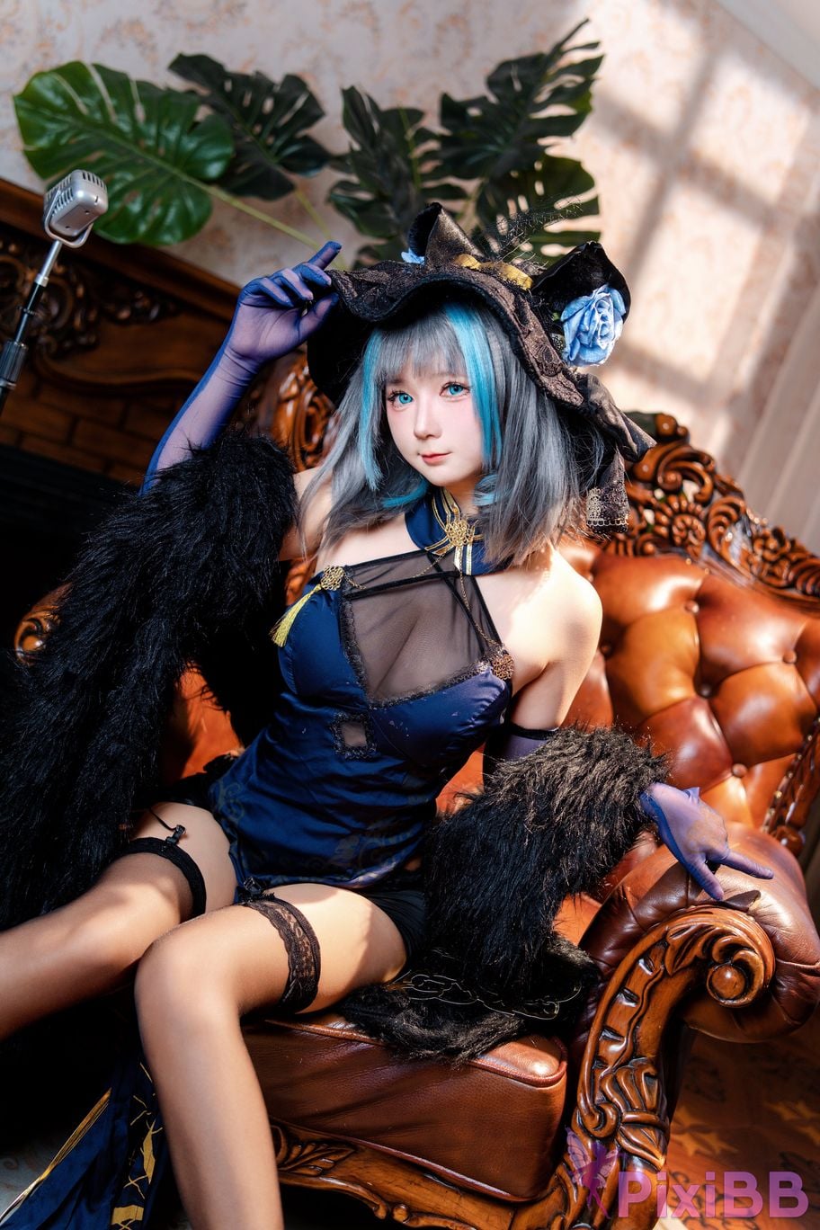 Do Cosplay like Ali Cheshire Cheongsam PixiBB.COM 021