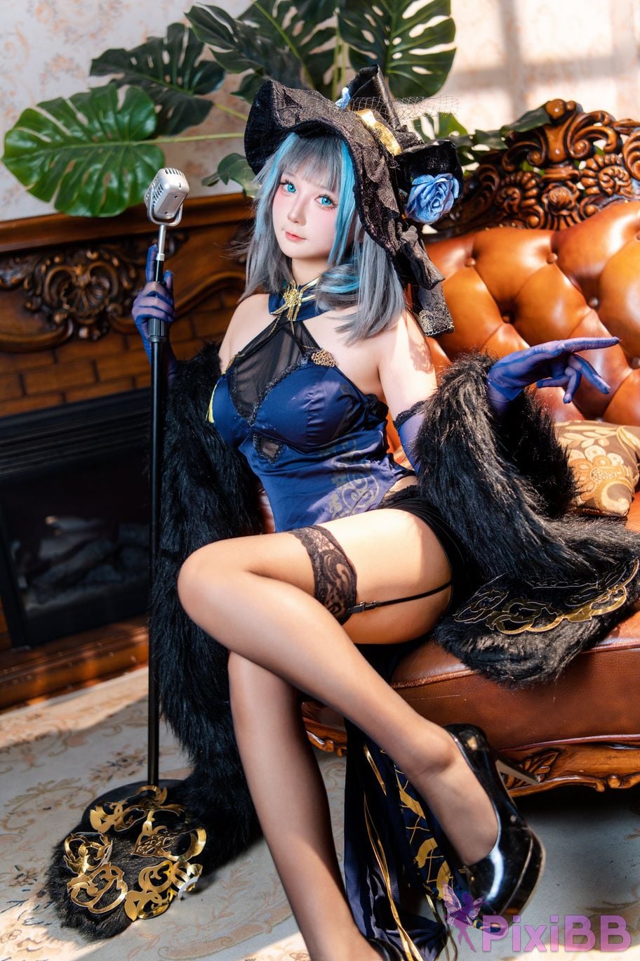 Do Cosplay like Ali Cheshire Cheongsam PixiBB.COM 025