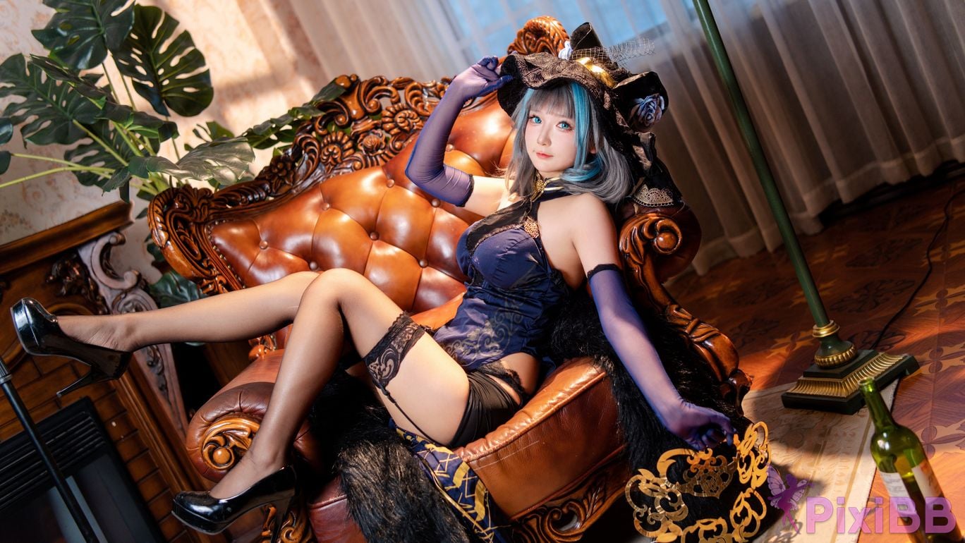 Do Cosplay like Ali Cheshire Cheongsam PixiBB.COM 027