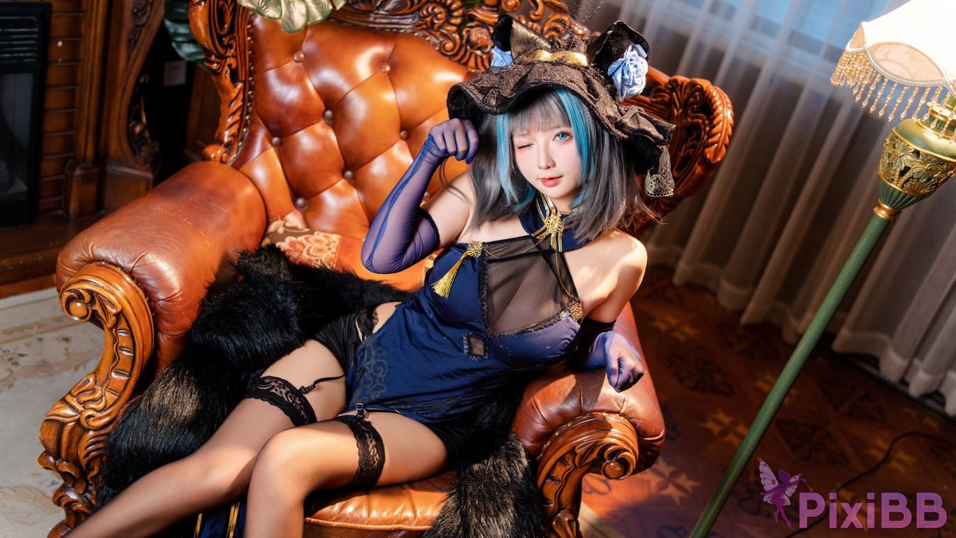 Do Cosplay like Ali Cheshire Cheongsam PixiBB.COM 028