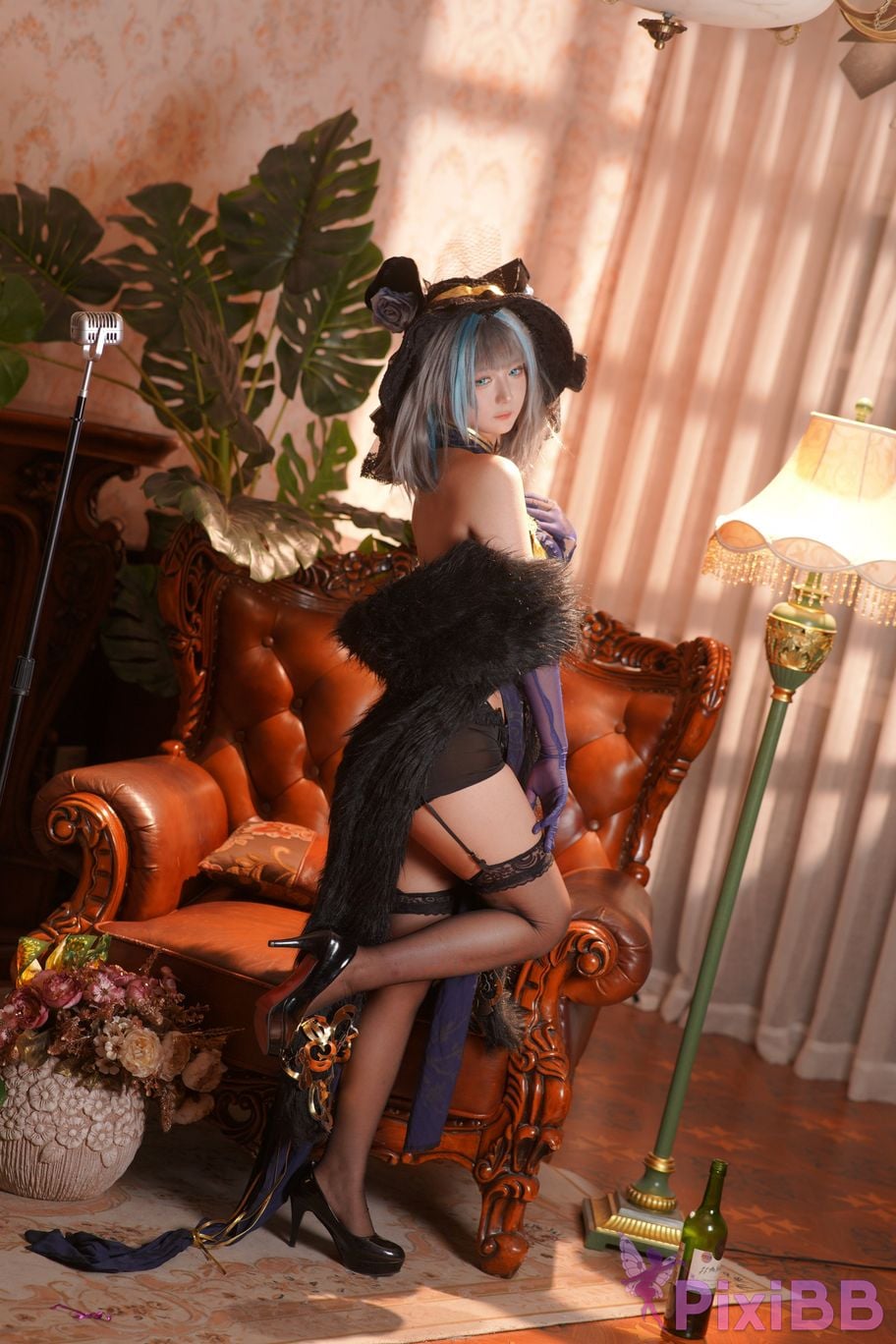 Do Cosplay like Ali Cheshire Cheongsam PixiBB.COM 033
