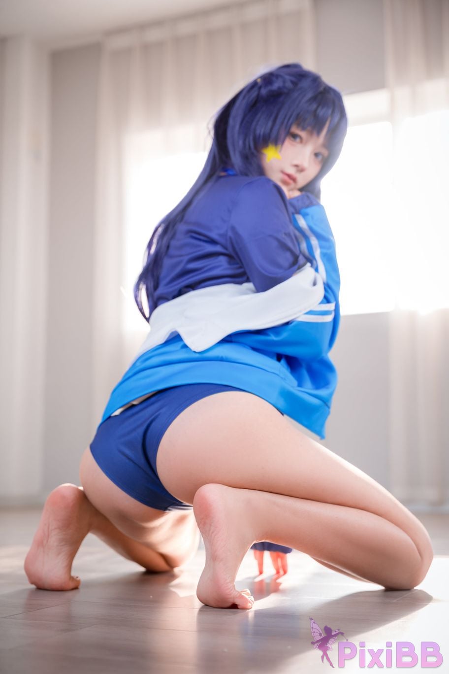 Do Cosplay like Ai Li Gymnastics Clothes Yuxiang PixiBB.COM 001