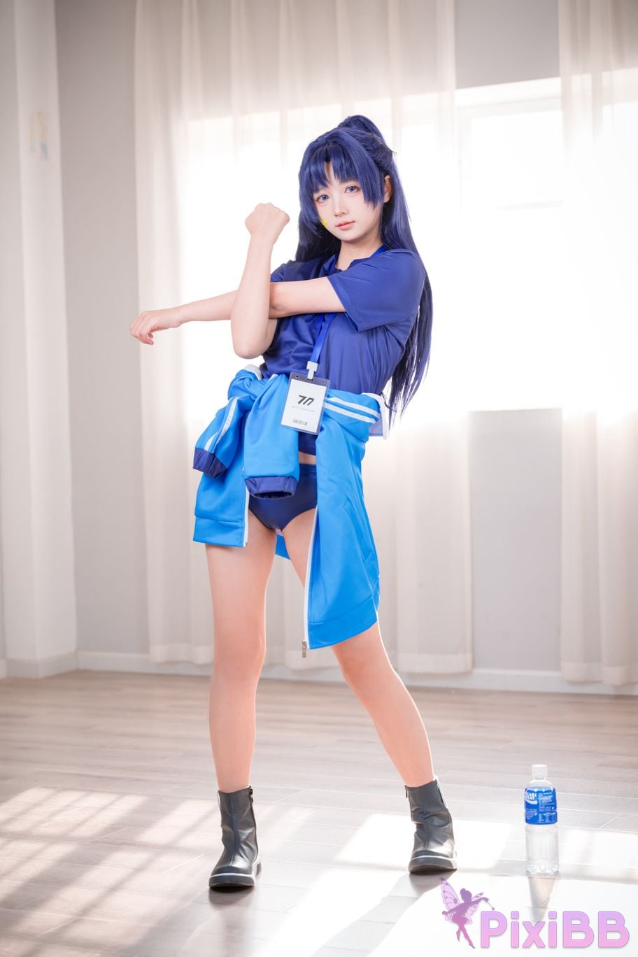 Do Cosplay like Ai Li Gymnastics Clothes Yuxiang PixiBB.COM 002