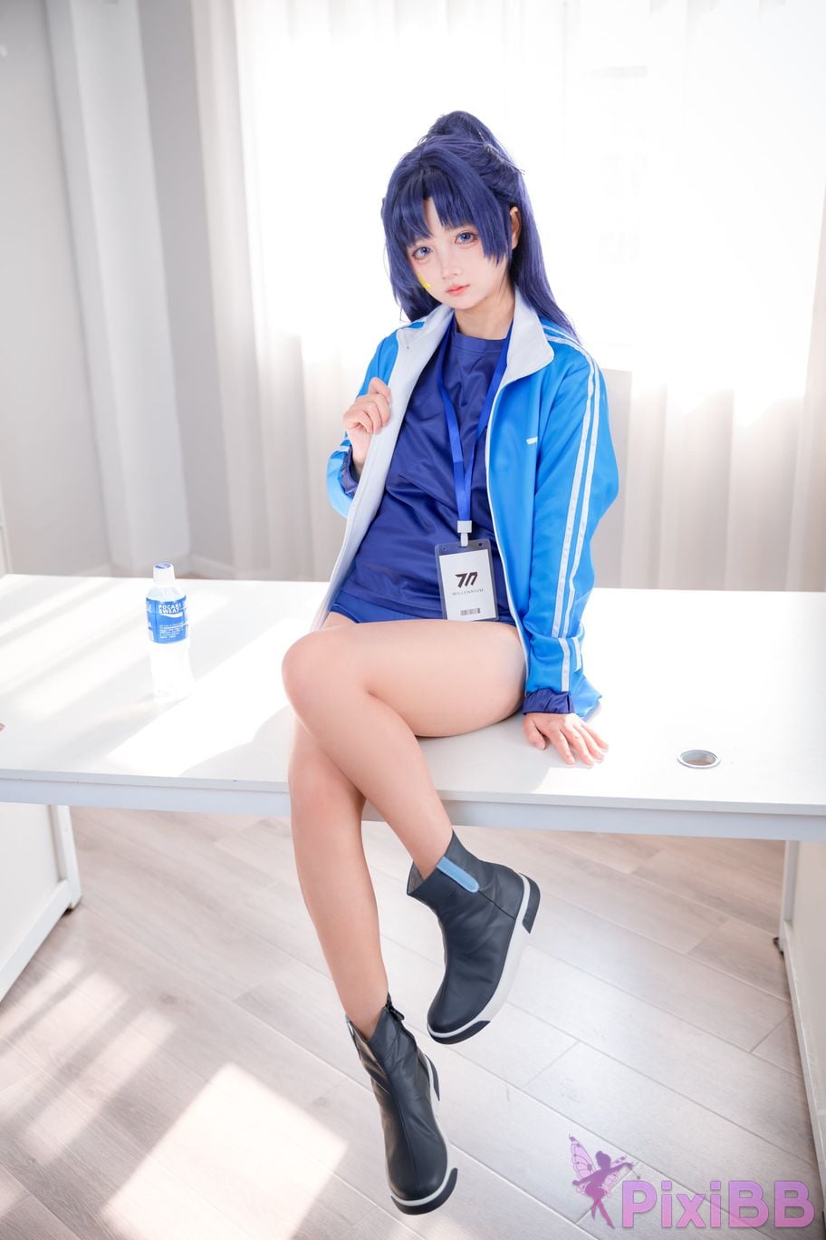 Do Cosplay like Ai Li Gymnastics Clothes Yuxiang PixiBB.COM 003