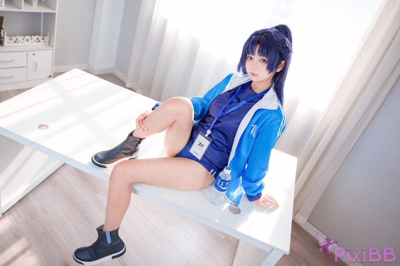 Do Cosplay like Ai Li Gymnastics Clothes Yuxiang PixiBB.COM 004