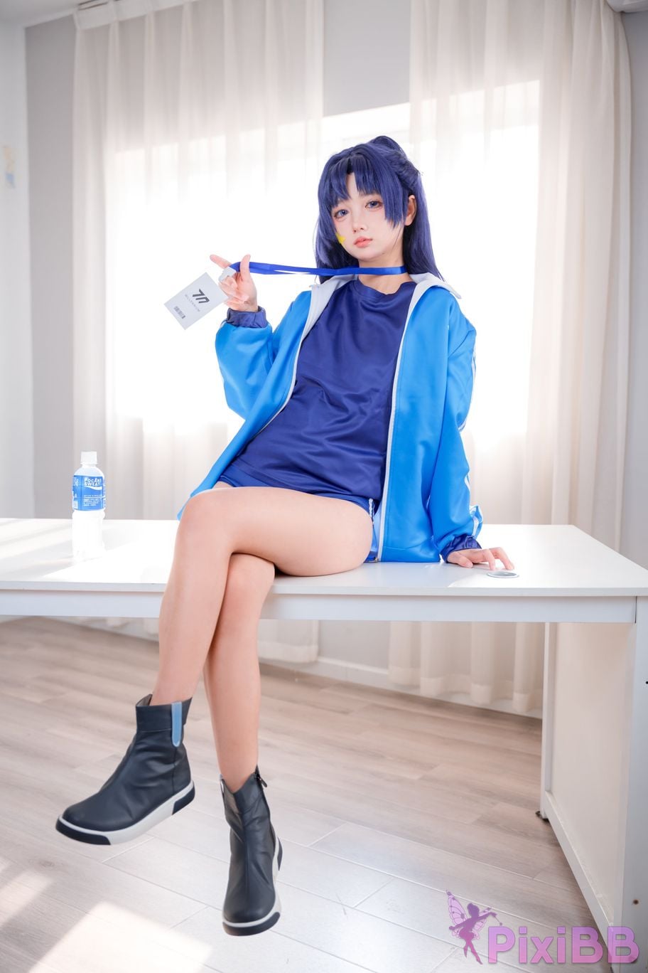 Do Cosplay like Ai Li Gymnastics Clothes Yuxiang PixiBB.COM 009