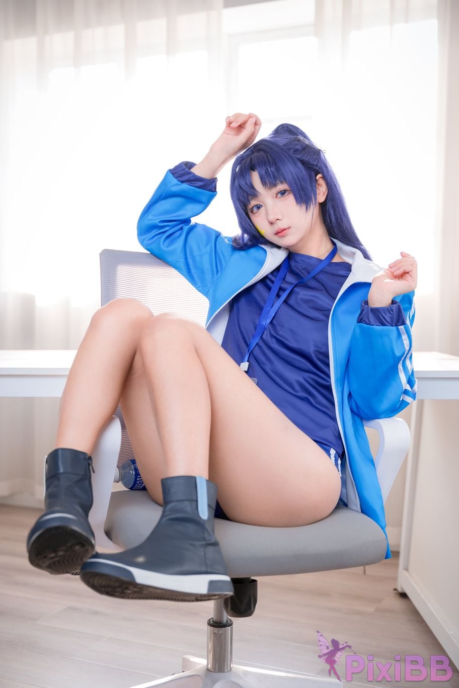 Do Cosplay like Ai Li Gymnastics Clothes Yuxiang PixiBB.COM 013