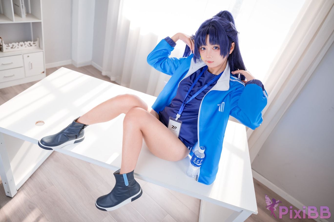 Do Cosplay like Ai Li Gymnastics Clothes Yuxiang PixiBB.COM 014
