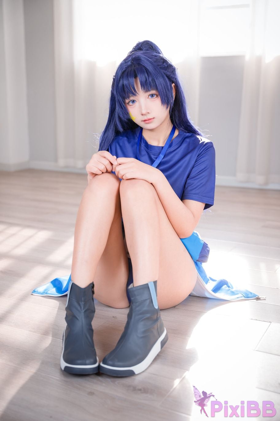Do Cosplay like Ai Li Gymnastics Clothes Yuxiang PixiBB.COM 021