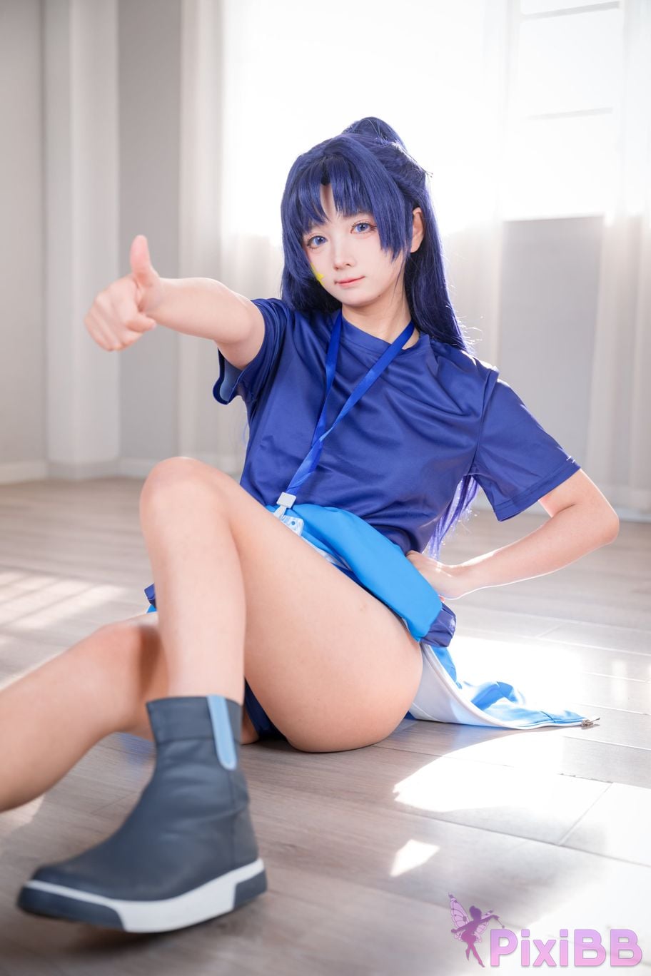 Do Cosplay like Ai Li Gymnastics Clothes Yuxiang PixiBB.COM 022