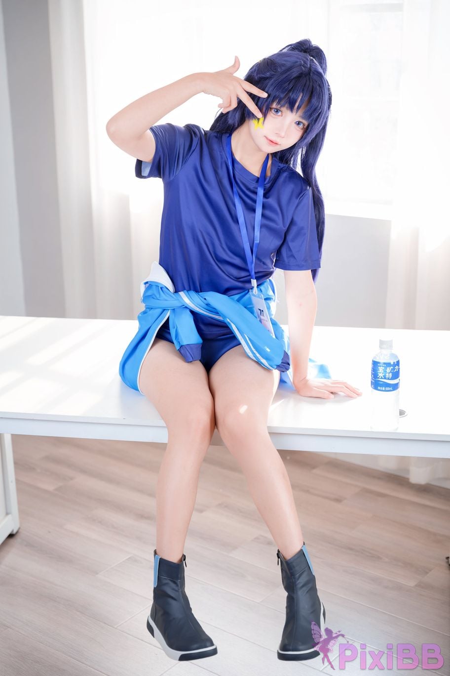 Do Cosplay like Ai Li Gymnastics Clothes Yuxiang PixiBB.COM 023