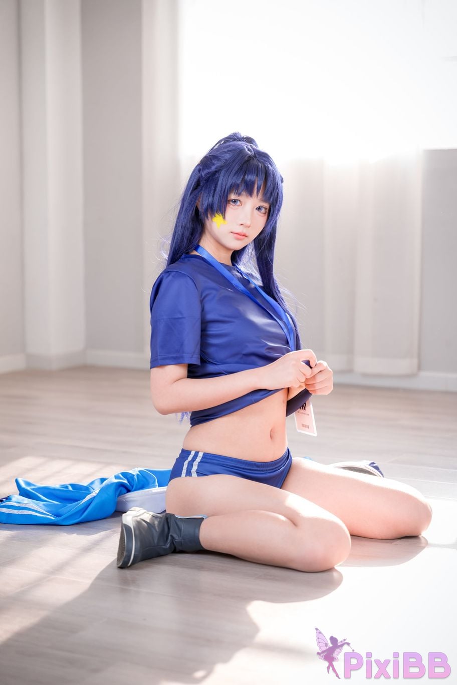 Do Cosplay like Ai Li Gymnastics Clothes Yuxiang PixiBB.COM 036