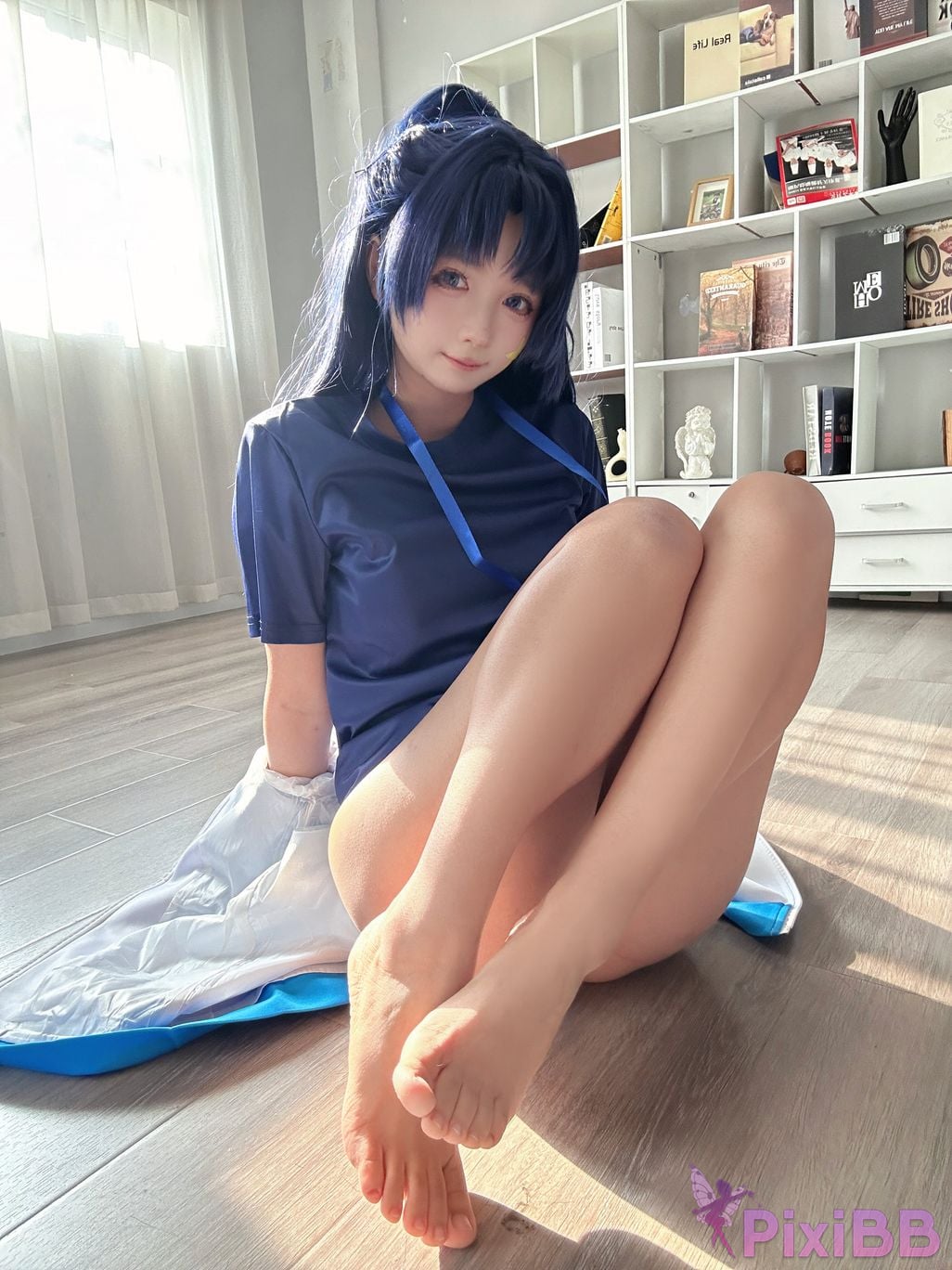 Do Cosplay like Ai Li Gymnastics Clothes Yuxiang PixiBB.COM 055