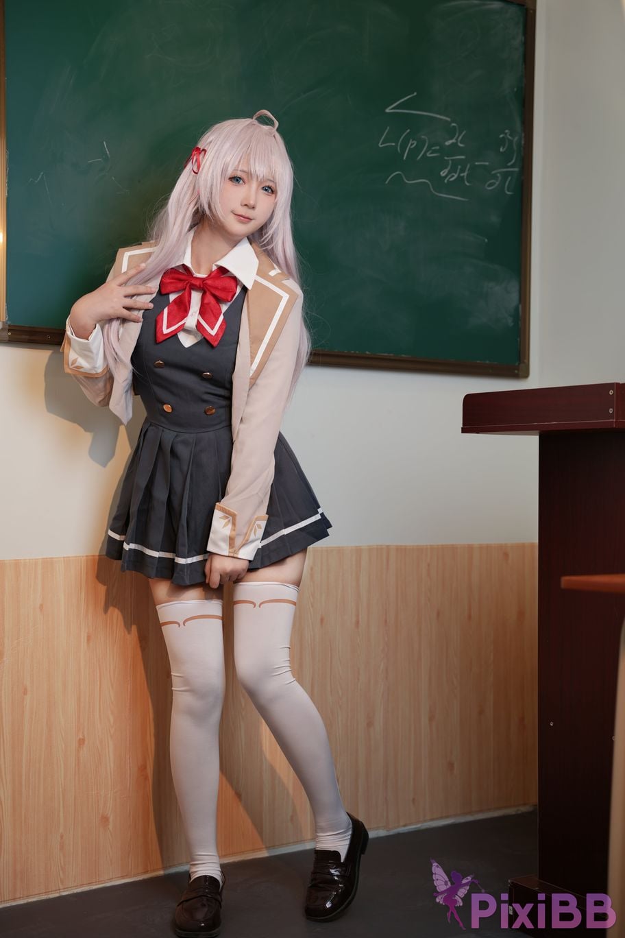Do Cosplay like Ali from time to time Im a classmate next Ellie who is softly covering her shame in Russian PixiBB.COM 021