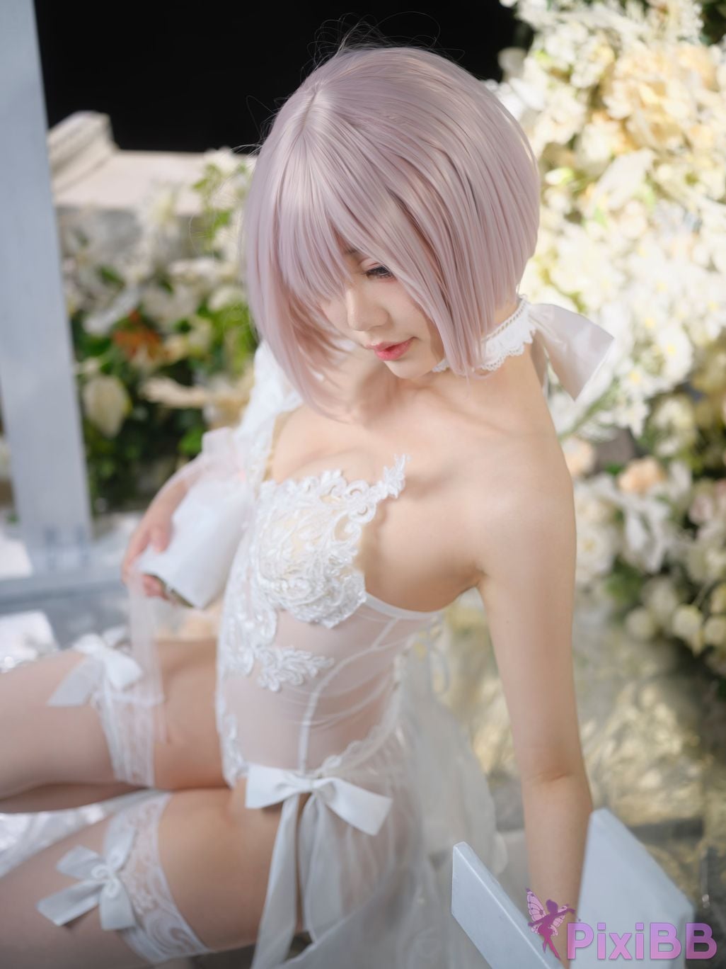 Cosplayer Huli raccoon FGO Matthews wedding PixiBB.COM 028