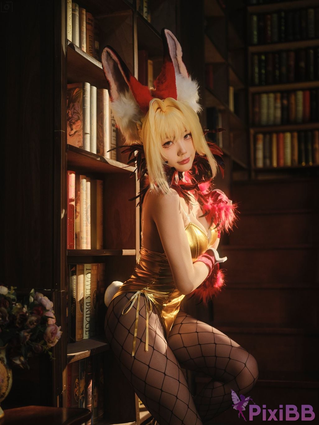 Cosplayer Huli raccoon Nero PixiBB.COM 021