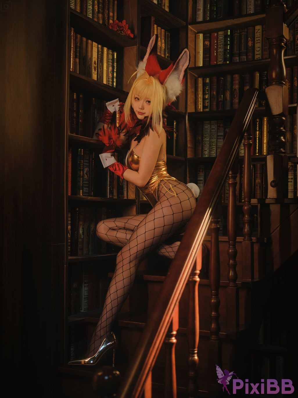 Cosplayer Huli raccoon Nero PixiBB.COM 023