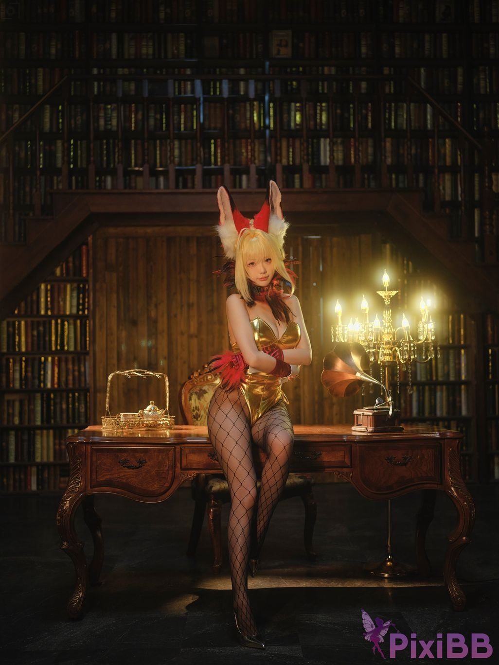 Cosplayer Huli raccoon Nero PixiBB.COM 025