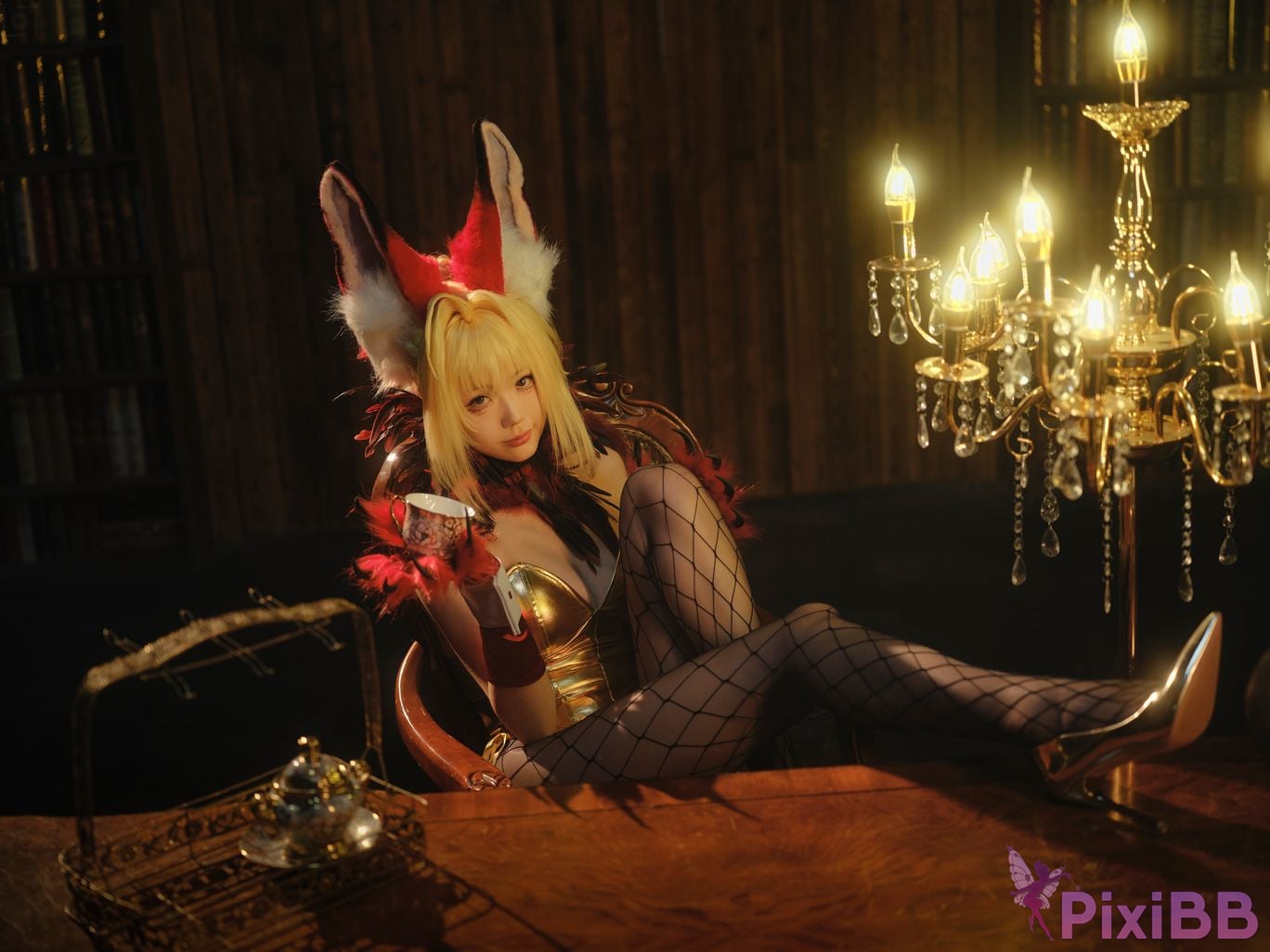 Cosplayer Huli raccoon Nero PixiBB.COM 028