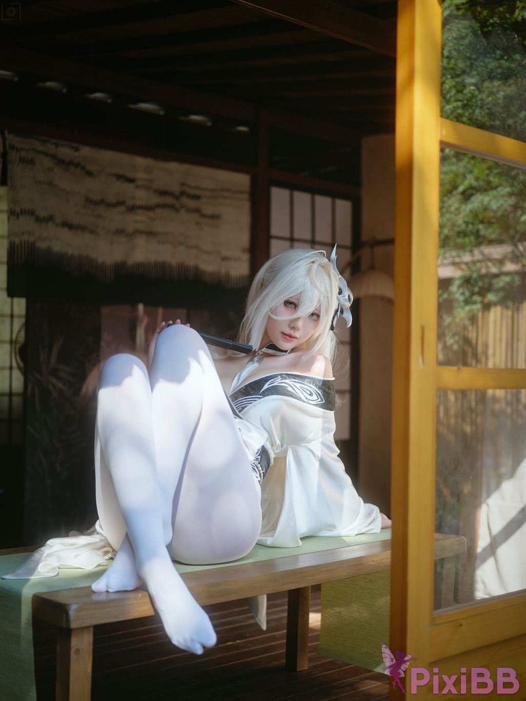 Cosplayer Huli raccoon Bai Feng PixiBB.COM 003
