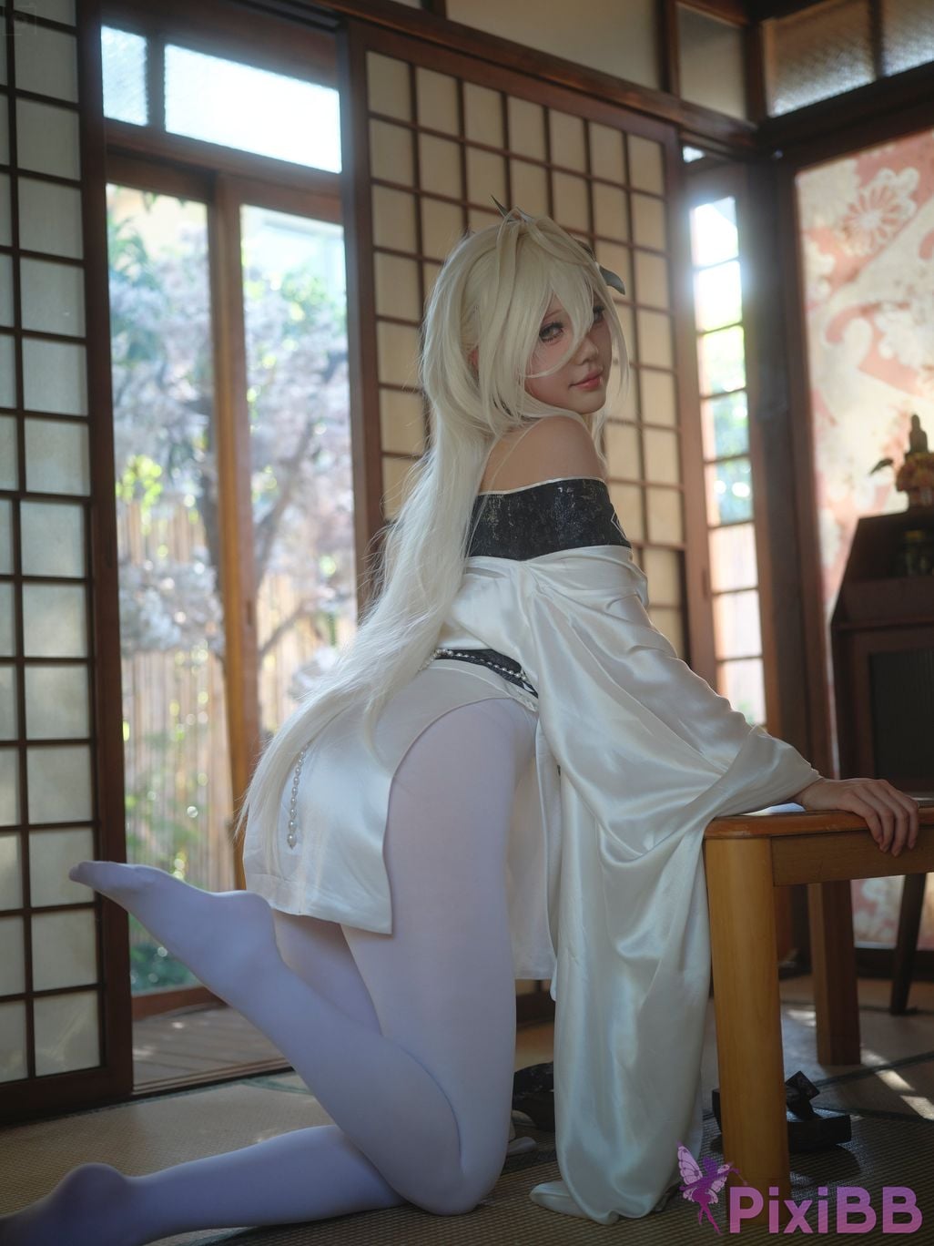 Cosplayer Huli raccoon Bai Feng PixiBB.COM 014