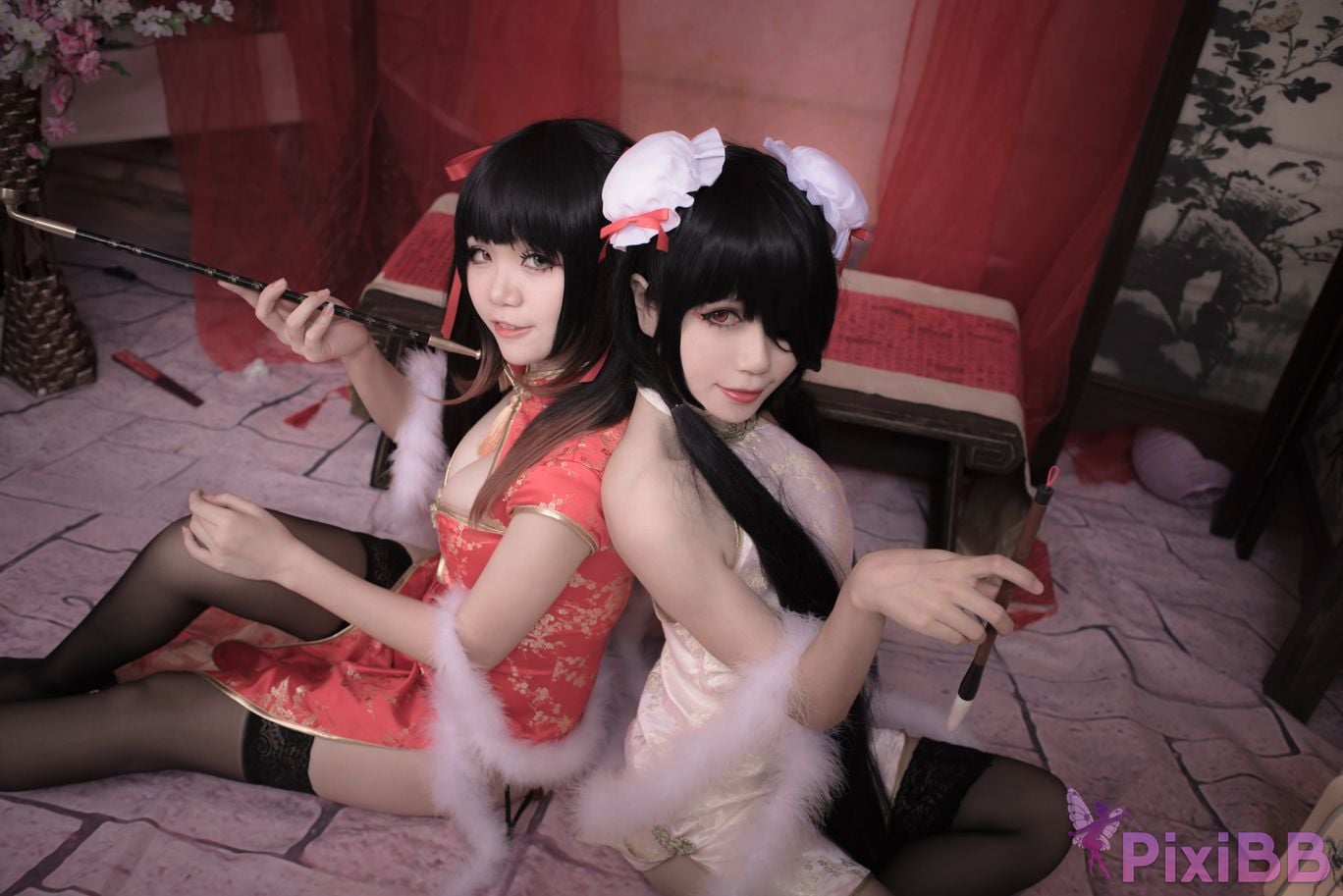 Coser Platinum Saki Tokisaki Kurosan PixiBB.COM 003
