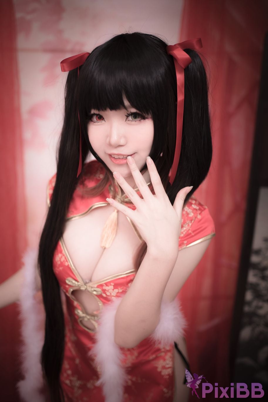 Coser Platinum Saki Tokisaki Kurosan PixiBB.COM 009