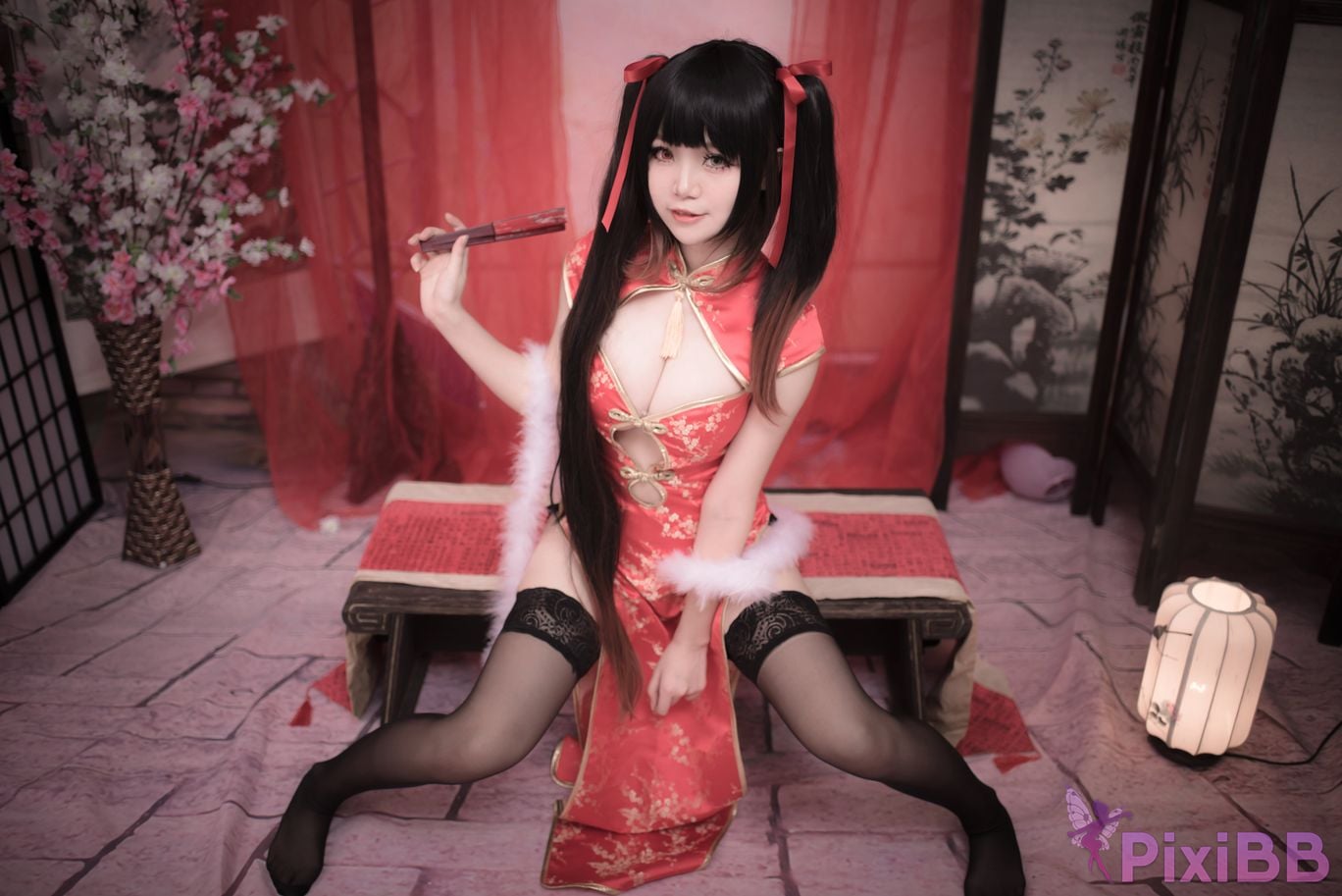 Coser Platinum Saki Tokisaki Kurosan PixiBB.COM 012