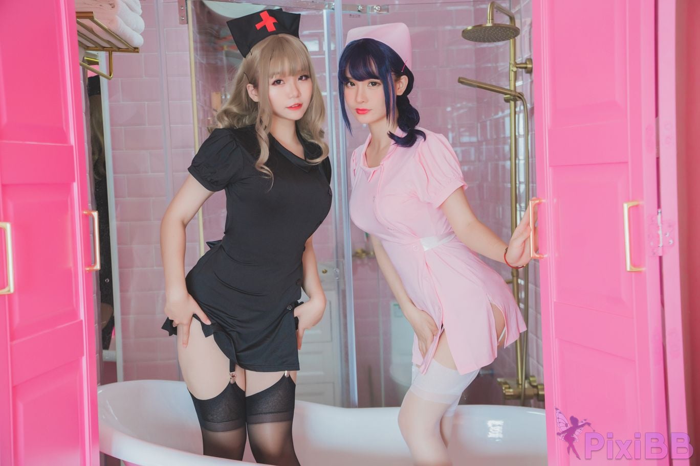 Coser Yoko and W and Saki PixiBB.COM 135