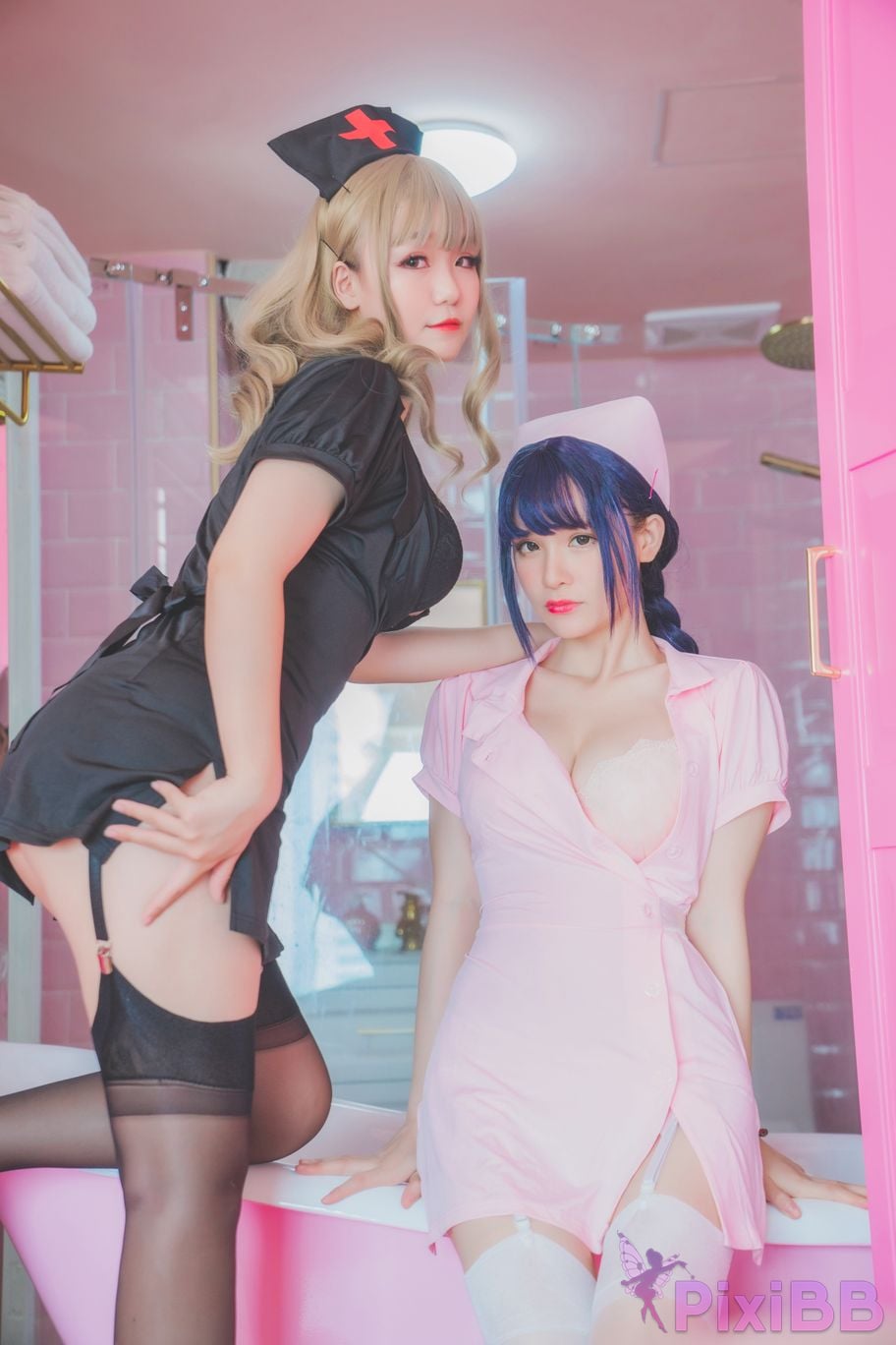 Coser Yoko and W and Saki PixiBB.COM 156