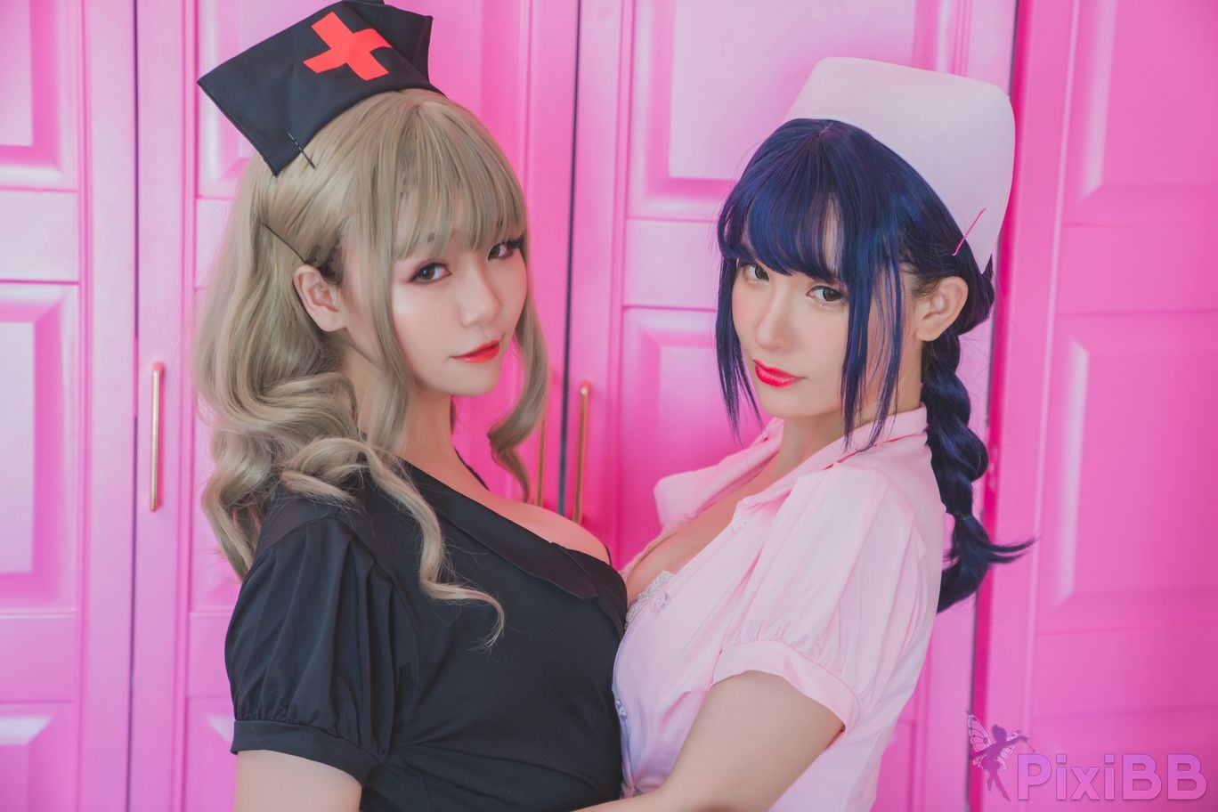 Coser Yoko and W and Saki PixiBB.COM 159