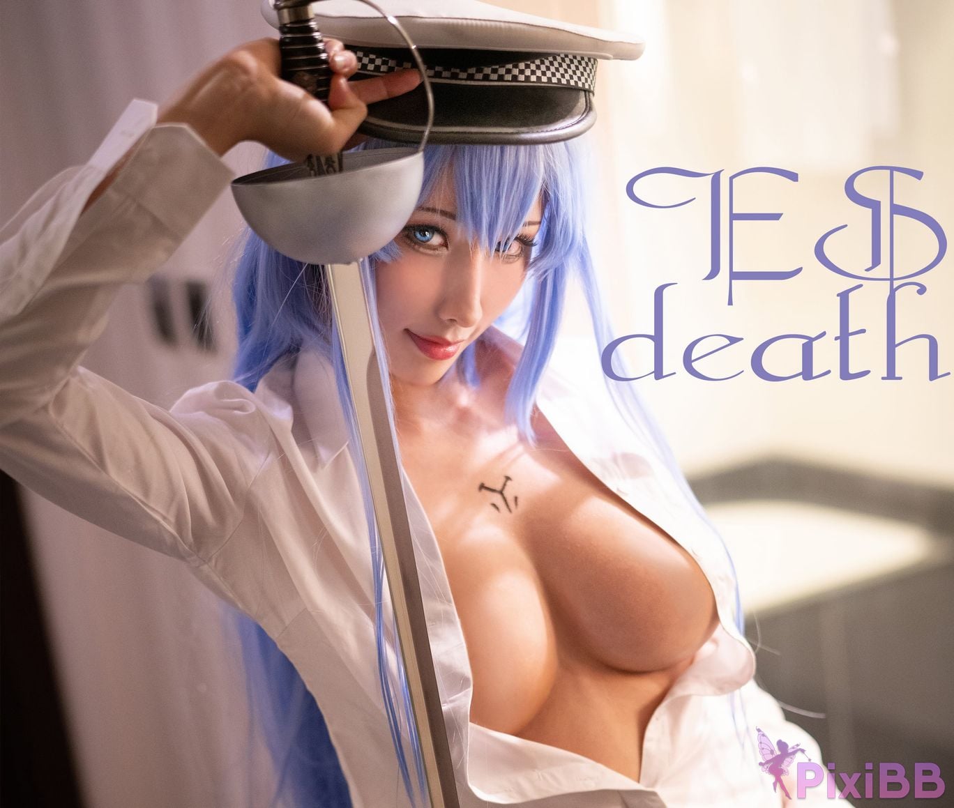HaneAme Esdeath PixiBB.COM