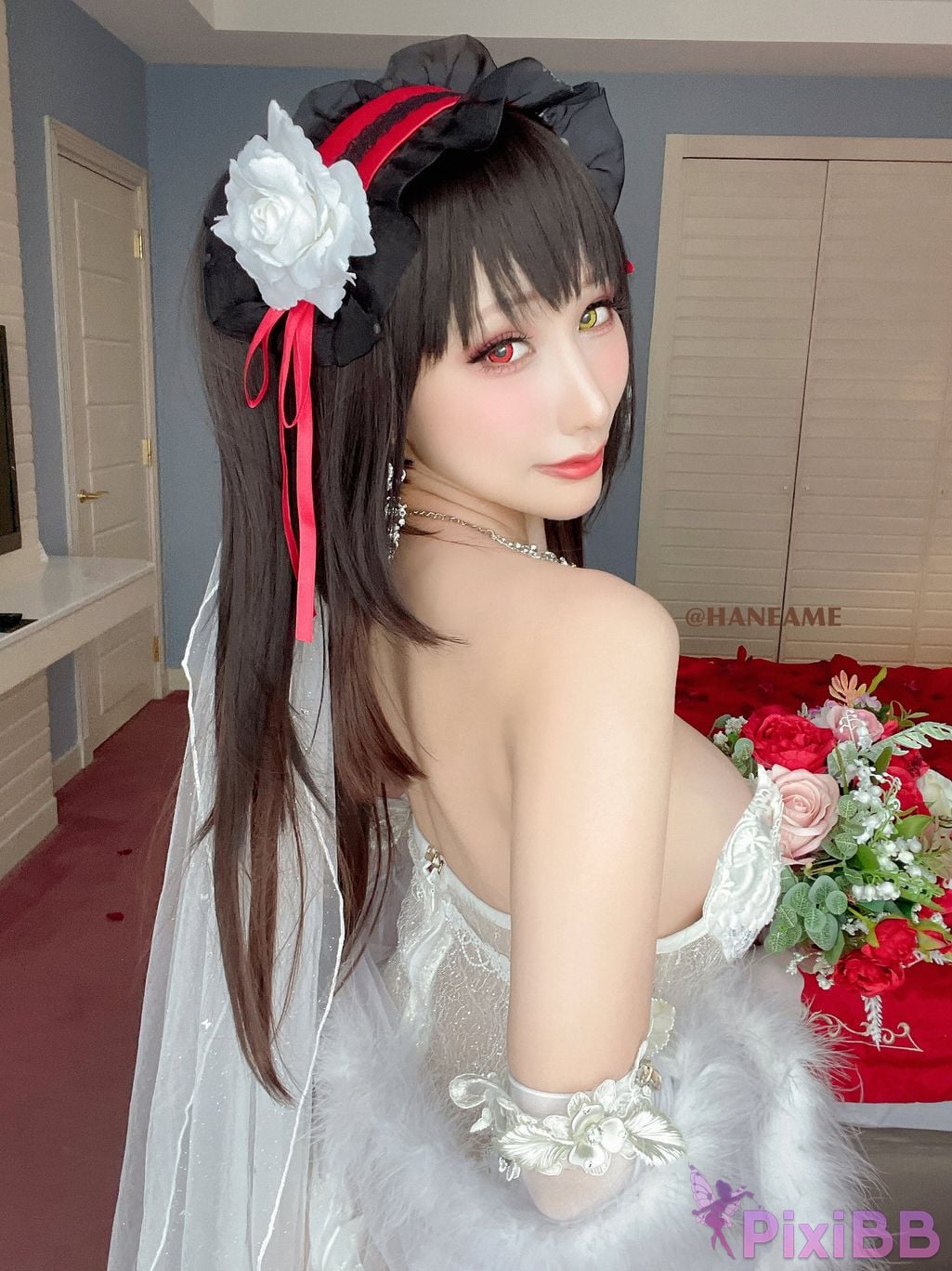 HAKurumiTokisakiWeddingDress PixiBB.COM 15