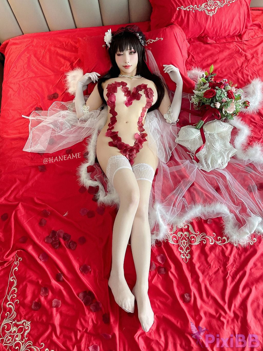 HAKurumiTokisakiWeddingDress PixiBB.COM 24