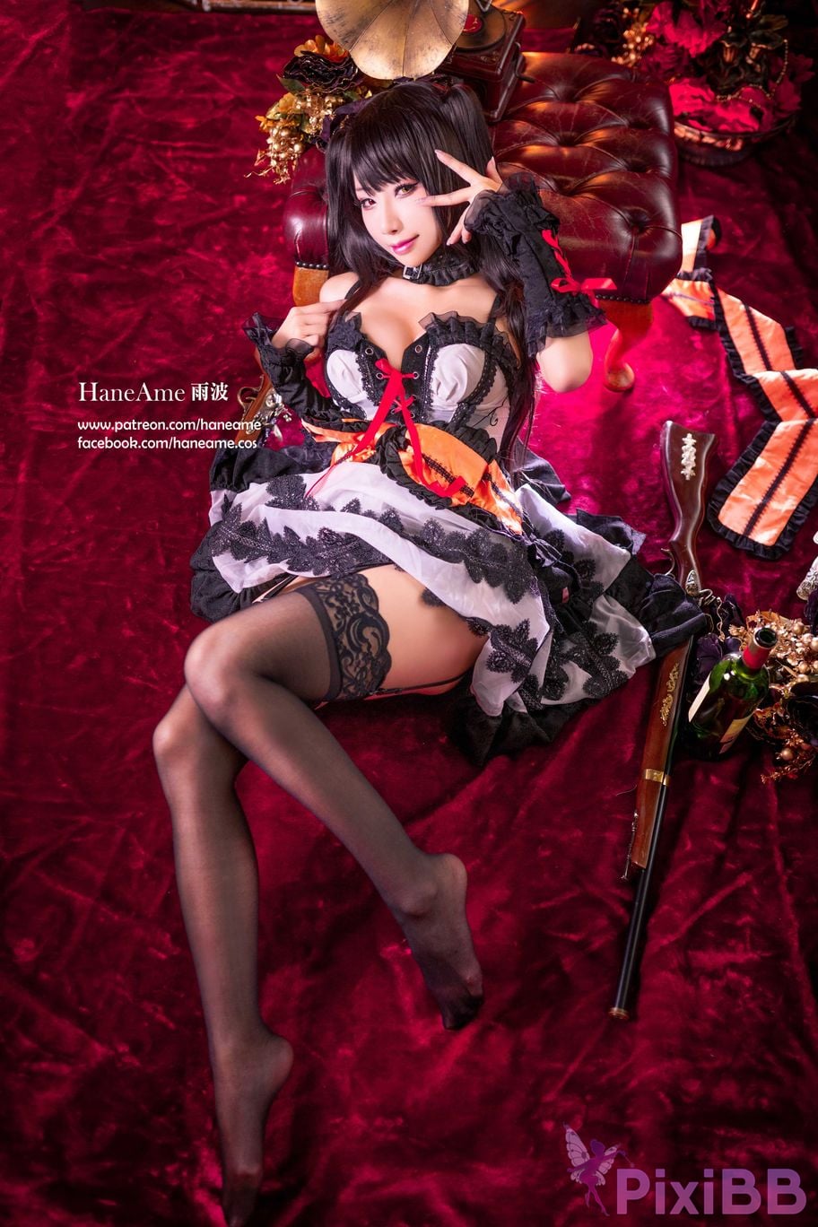 HAKurumiTokisakiLaceDress PixiBB.COM 24