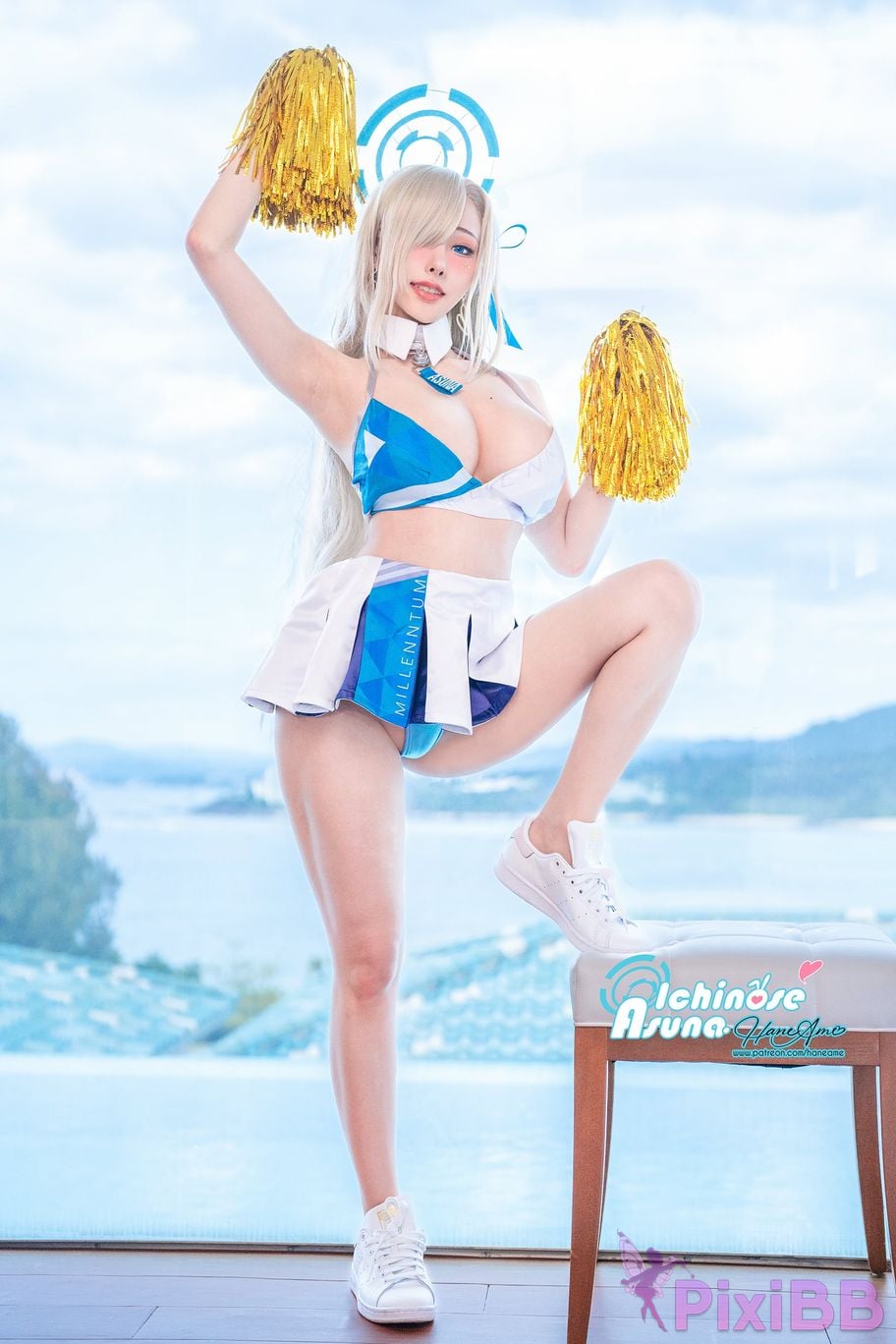 HaneAme Ichinose Asuna Cheerleader PixiBB.COM 19