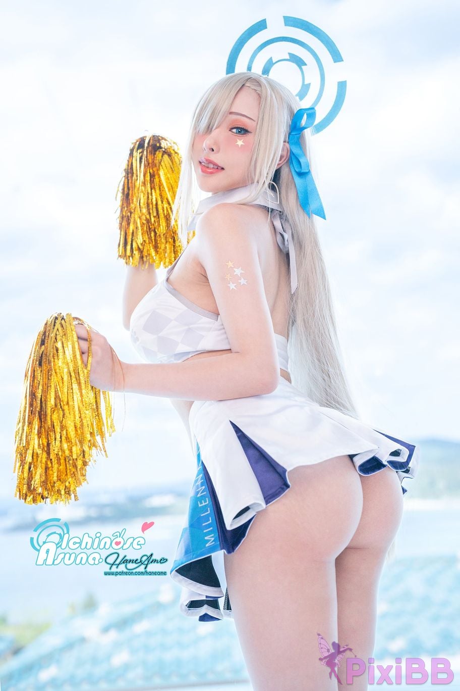 HaneAme Ichinose Asuna Cheerleader PixiBB.COM 27