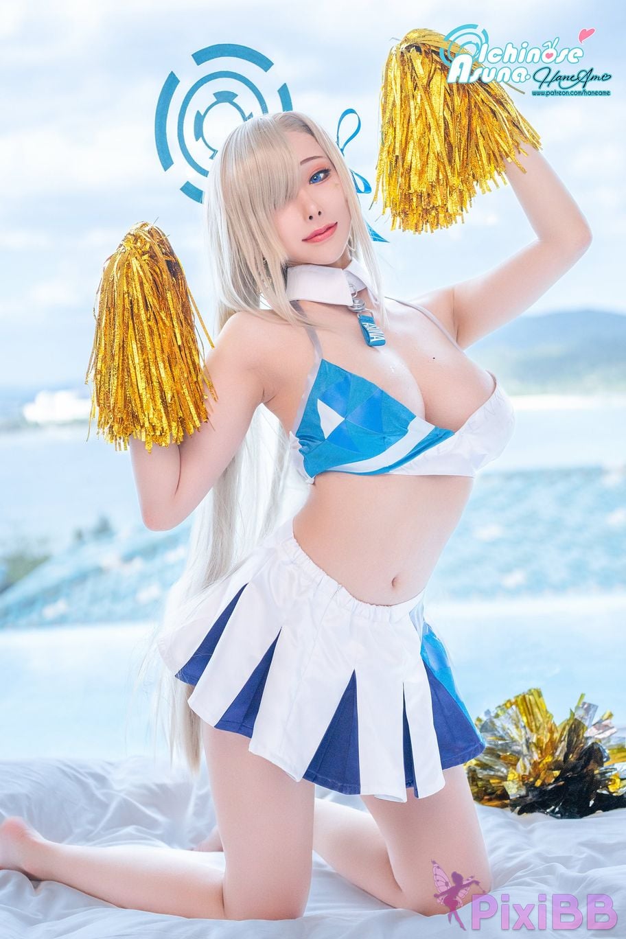 HaneAme Ichinose Asuna Cheerleader PixiBB.COM
